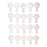 Stencil de figuras de Halloween - 20 unidades