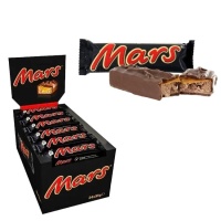 Mars de chocolate con leche y caramelo - 24 unidades