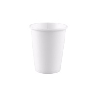 Vasos de 200 ml de cartón biodegradable blancos - 25 unidades