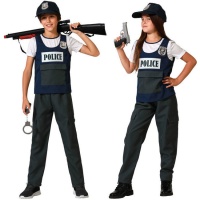 Disfraz de policia urbano informal infantil