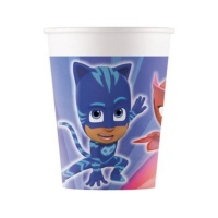 Vasos de PJ Masks de 200 ml - 8 unidades