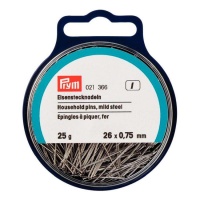 Alfileres de hierro de 26 x 0,75 mm - Prym - 25 gr