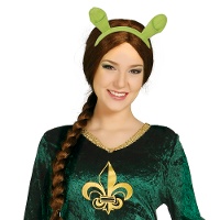 Diadema de orejas de ogro verde