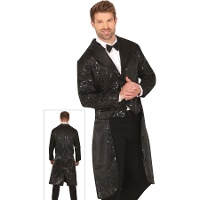 Chaqueta de frac con lentejuelas para hombre
