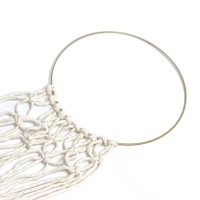 Aro metálico dorado 15 cm - Casasol
