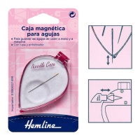 Alfiletero magnético con lupa y enhebrador - Hemline