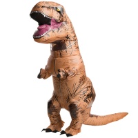 Disfraz de Jurassic World hinchable de T-Rex con sonido adulto
