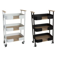 Carrito auxiliar de 73 x 44,5 x 28 cm Nordic - 1 unidad