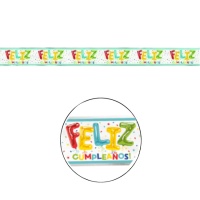 Cartel de Feliz Cumpleaños de 3,65 m