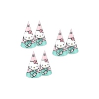 Sombreros de Hello Kitty - 6 unidades