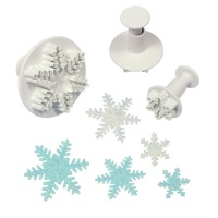 Cortadores de copo de nieve con expulsor - PME - 3 unidades