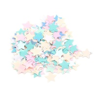 Lentejuelas de estrellas pastel - 15 gr