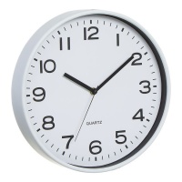 Reloj de pared blanco de 40 cm - DCasa