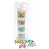 Kit de sprinkles de bolas de colores variados de 64 g - Scrapcooking