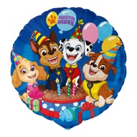 Globo de Patrulla canina de 46 cm