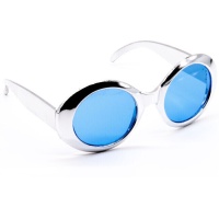Gafas de sol forma moderna con cristales azules