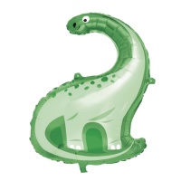 Globo silueta de dinosaurio de 85 cm - Unique