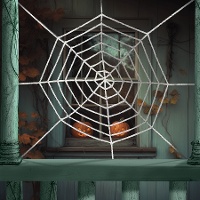 Telaraña de 2,10 m circular