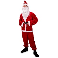 Disfraz de Papá Noel Clásico Premium para adulto