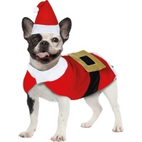 Disfraz para perro de Papá Noel