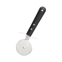 Cortapizza de 20 cm negro