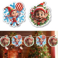Guirnalda de Elfos navideños de 3 m