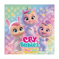 Servilletas de Bebés Llorones Magic Tears de 16,5 x 16,5 cm - 20 unidades