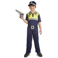 Disfraz de policía local de tráfico infantil