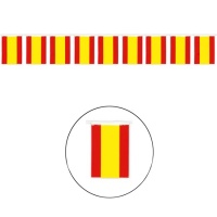 Banderín de España de plástico - 50 m