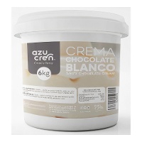 Crema de chocolate blanco de 6 kg - Azucren
