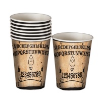 Vasos de Ouija de 256 ml - 8 unidades