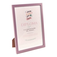 Marco de fotos con Diploma Mamá - DCasa