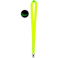 Lanyard de colores con gancho fosforescente - 1 unidad