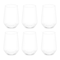 Vaso de 390 ml cónico - 6 unidades