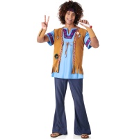 Disfraz de Hippie jeans para hombre