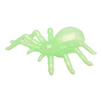 Araña de 10 cm fluorescente - 2 unidades