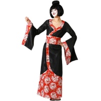 Disfraz de kimono de geisha para mujer