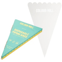 Manga pastelera de 23 cm desechable - Colour Mill - 50 unidades