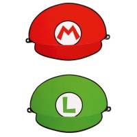 Sombreros de Super Mario - 8 unidades