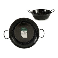 Sartén gazpachera de 36 cm esmaltada con asas