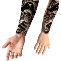 Tatuaje temporal de pirata