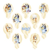 Obleas comestibles recortables de Bluey - 20 unidades