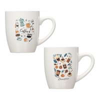 Taza de 350 ml Desayuno surtida - 1 unidad