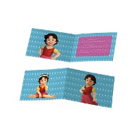 Invitaciones de Heidi - 6 unidades