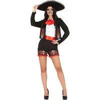 Disfraz de catrina mariachi para mujer