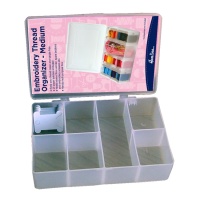 Caja organizadora de hilos y accesorios de 19 x 13 x 4 cm - Hemline