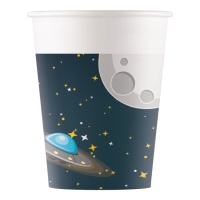 Vasos del espacio exterior galaxia de 200 ml - 8 unidades