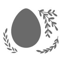 Troqueles de huevos de Pascua - Artemio - 3 unidades