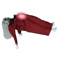 Colgante de muerta levitando con luz, sonido y movimiento de 70 cm