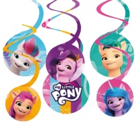 Colgantes decorativos de My Little Pony - 6 piezas